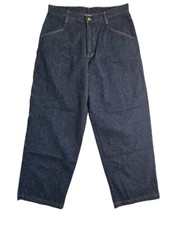 Menace NWOT Vintage 90s Skater Jeans Wide Leg Baggy Y2K Denim Mens Size 38x34.5