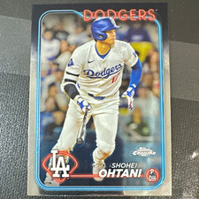 Topps 2024 Topps Chrome Shohei Ohtani #1 Base Los Angeles Dodgers MLB picture