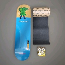 ENJOI Skateboards Thaynan 8.25  High Waters, Jessup, HAZARD WHEELS 53mm PACKAGE picture