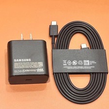 Original Samsung Galaxy S26 S25 S24 +/Ultra 45W Super Fast Power Adapter & Cable picture