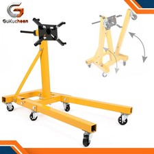2000lb Steel Rotating Engine Stand with 360 Degree Rotating Head & Folding Frame picture