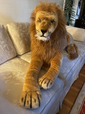 Melissa and Doug Giant Plush Lion Stuffed Animal Toy 76 inches Long picture