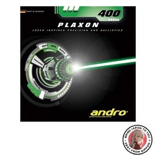 Andro Plaxon 400 Black Table Tennis Rubber 2.0 mm 112251 picture