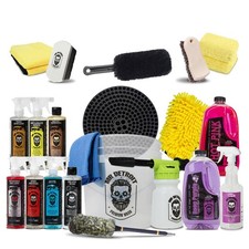 Mr. Detroit - Complete 21pc Car Detailing Kit w/ Brushes, Towels & Cleaners picture