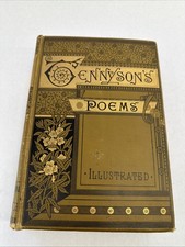 “Tennyson’s Poems” 1883 HB. Beautiful Illustrations picture