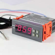 DC 12V F Fahrenheit Temperature Controller Thermostat Control 1 Relay NTC Sensor picture