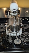 KitchenAid Heavy Duty KSM5PPWH Countertop Stand Mixer & Attachments White - picture