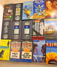 Vintage VHS Movie Lot of 13 Tapes Action Comedy Drama Family Untested picture