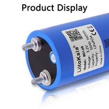 LiitoKala 60145 LiFePO4 Battery Cell 3.2V 50Ah, 4-28 Pack, Solar RV Golf Cart picture