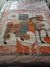 Hermès Cavalier En Formes Shawl  140 picture