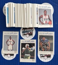 1992 Olympic Hopefuls U.S. Olympicards Impel Trading Card Complete Set #1-110 picture