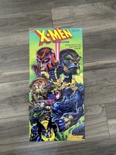 Nintendo Power 11 x 22 X-MEN Mutant Apocalypse Poster SNES NES Marvel Wolverine picture