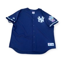 Vintage 1998 Majestic NY Yankees World Series Champions MLB Baseball Jersey 3X picture