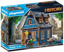 Playmobil History Set 70958 Blue Medieval Historic House NEW Boxed picture