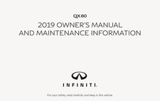 2019 Infiniti QX80 Owner's Manual picture