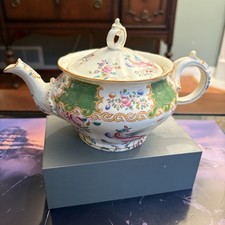 Mintons Cockatrice Pattern Chinoiserie Style Birds Floral Motifs Teapot 2.5 Cup picture