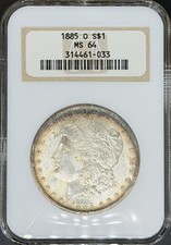 1885-O Morgan Dollar MS64 NGC (#PA314461033) picture