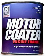 KBS Coatings Motor Coater Engine Enamel Chevy Orange picture
