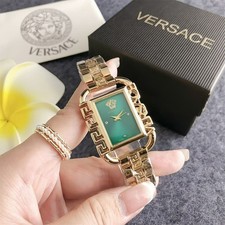 Versace Quartz Watch - Small Square Dial 29mm - Alloy Wristband with Box TaxFree picture