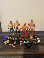 WWE Mattel Ultimate Edition Ruthless Aggression Action Figure Lot Cena Orton Rey picture
