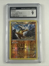 CGC 9 Mint Pokemon Marowak 37/124 Fates Collide Reverse Holo - Pop 2 picture