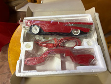 Telemania 57 Chevy Corded Telephone Red Vintage/Retro Push-Button 1-Line picture