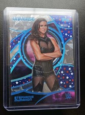 2026 Topps Univers Stephanie Mcmahon Card 154 RWB Stars SSP Case Hit picture