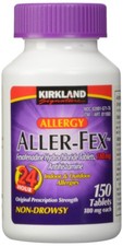 Kirkland Signature Aller-Fex , 180 mg 150 Tablets picture