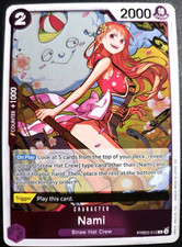 Nami PRB02-012 Rare ONE PIECE Tcg Card Game NM Purple picture