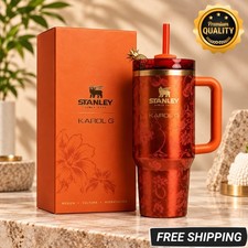 New Stanley 1913 x KAROL G 40 oz Quencher H2.O FlowState Tumbler Usa Ship picture