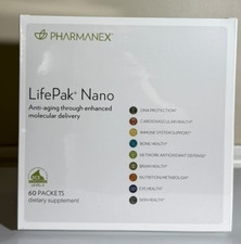 Nu Skin Pharmanex LifePak Nano 60 Packets New Sealed Exp 08/2029 picture