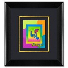Peter Max- Original Mixed Media 