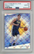 2017 PANINI REVOLUTION COSMIC #98 NIKOLA JOKIC CARD LE /100 NUGGETS PSA 10 RARE picture