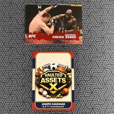 2009 Topps UFC Round 2 Cheick Kongo #15 Ruby 1/8 Rare  picture