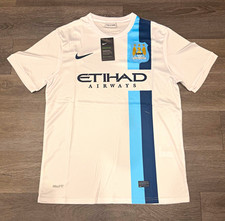 Nike Manchester City 2013/14 (Away) Dri-FIT , Retro Soccer Jersey. Men’s XL picture