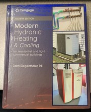Modern Hydronic Heating and Cooling: - Hardcover, by Siegenthaler John - New h picture