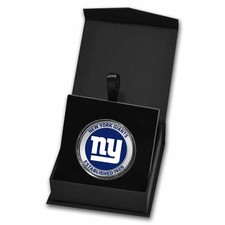 NFL New York Giants 1 oz Silver Colorized Round (w/Box) picture