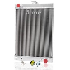 for Chevy GM 1930-50 3Row Aluminum Radiator Transmission Cooler Hot Rod Classic picture