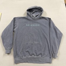 Seaside Hoodie Mens Large Comfort Colors graphic sweatshirt beach Florida 30A picture