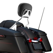 Detachable Passenger Sissy Bar Backrest For Harley Touring Road Glide King 2009+ picture