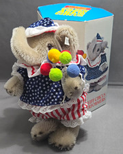 Vintage Steiff Golden Age of the Circus Baby Elephant Balloon Seller 0145/19 picture
