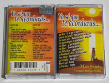 YO SE QUE TE ACORDARAS, TERRICOLAS / GOLPES / PULPOS, 1999 MEXICAN DOUBLE TAPE picture