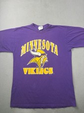 Vintage Minnesota Vikings Chris Caryer Shirt Size Large People NFL Football 90s picture