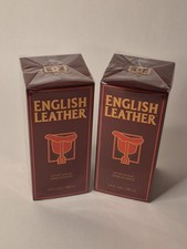 2x English Leather After‑Shave, 3.4 oz, 100 mL, by Dana, NEW Sealed, LOT OF 2 picture