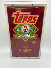 2003 Topps  Series 2 Baseball Factory Sealed HTA  Hobby Box 12 Packs 35 Cards   picture