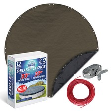 PoolCoverChoice Winter Swimming Pool Cover for 33 ft Round Pool picture