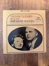 Brahms Liebeslieder Waltzes Vronsky & Babin Seraphim S-60033 LP picture