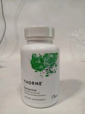 Thorne Berberine 1000mg Per Serving 60 Capsules 30 Servings Gluten Free picture