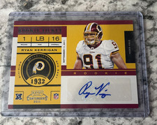 2011 Panini Contenders RYAN KERRIGAN Rookie Ticket Autograph Auto Redskins #173 picture