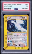 2003 Pokemon Aquapolis Crystal Lugia Holo #149 PSA 7 Full Swirl New Cert picture